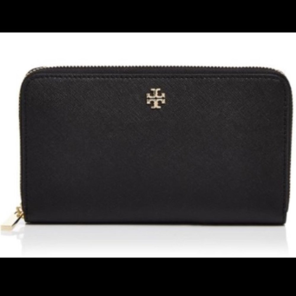 Tony Burch Black Continental Wallet